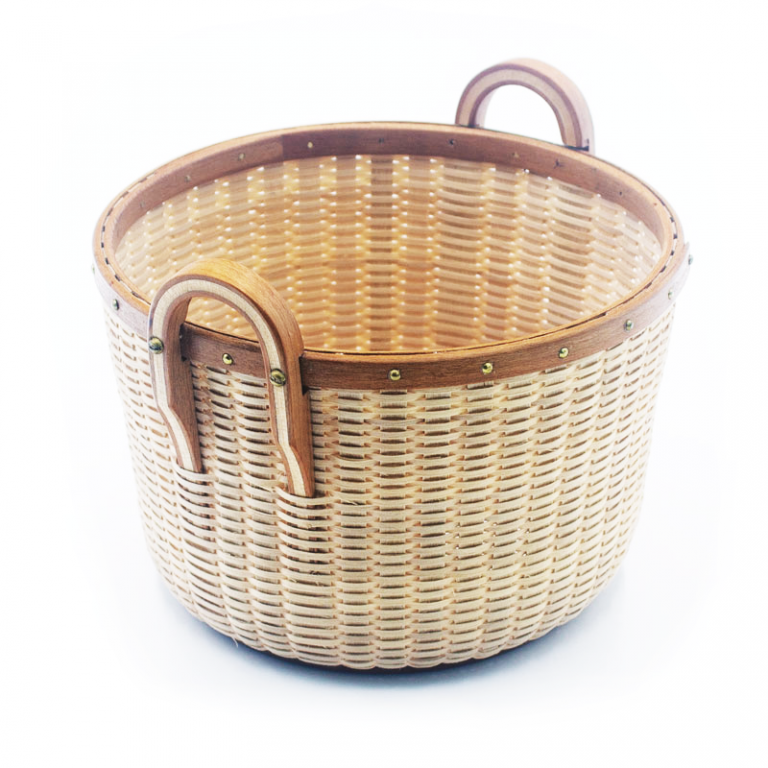 Completed Baskets woven by Eric Eric Taylor Basketry